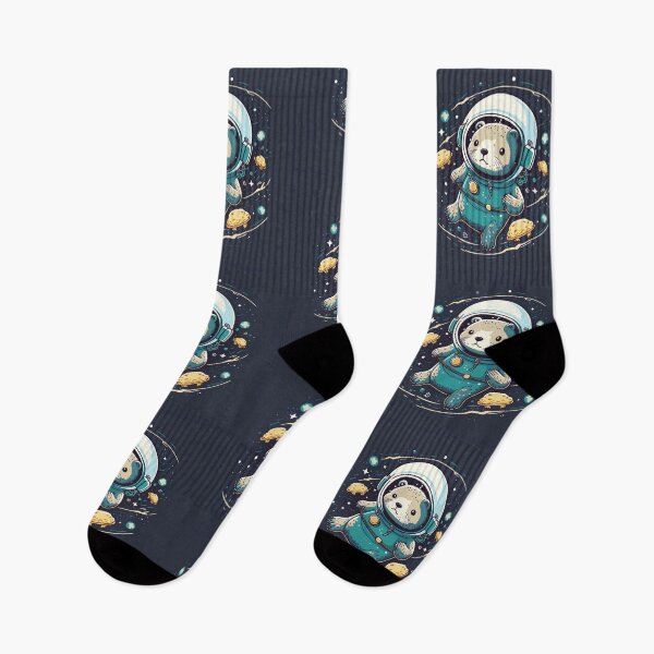 Item preview, Otter Astronaut in Space designed and sold by SynthOasis.