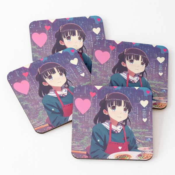 Item preview, Anime Girl Loves Ramen designed and sold by BrightC.