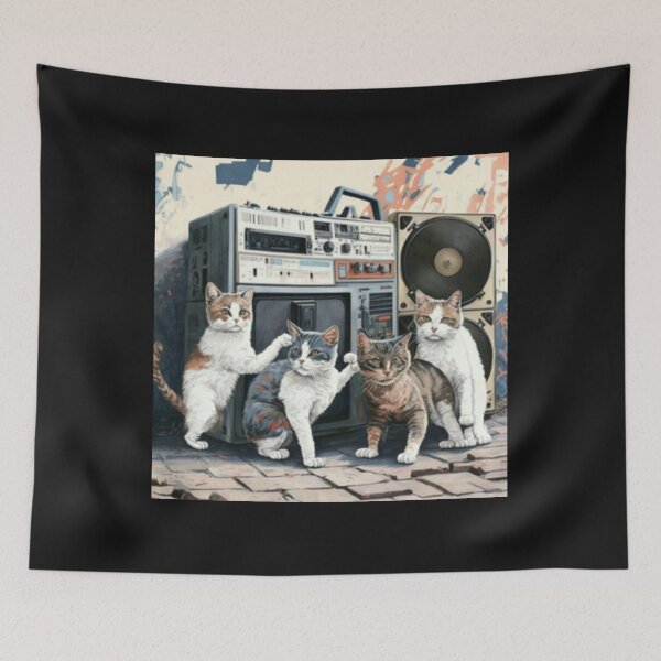 Item preview, funny Cat dancing designed and sold by KLSproduct.