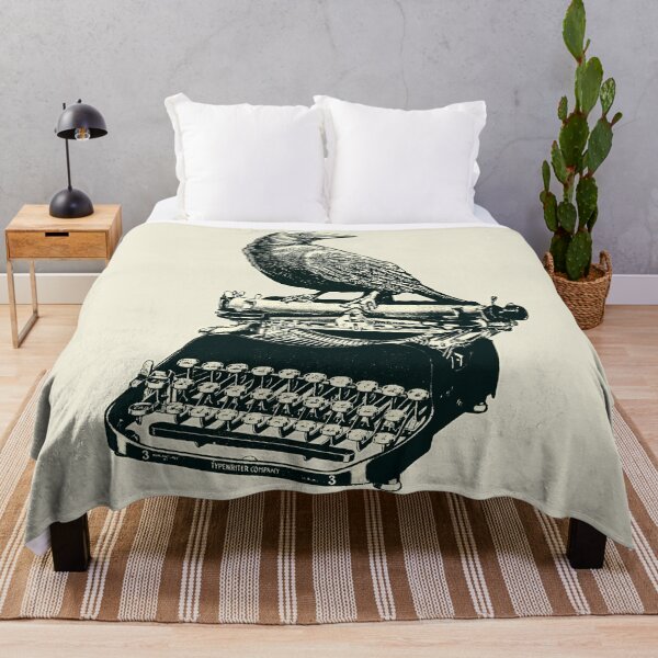 Item preview, Crow and Typewriter Collage designed and sold by Ztudio.