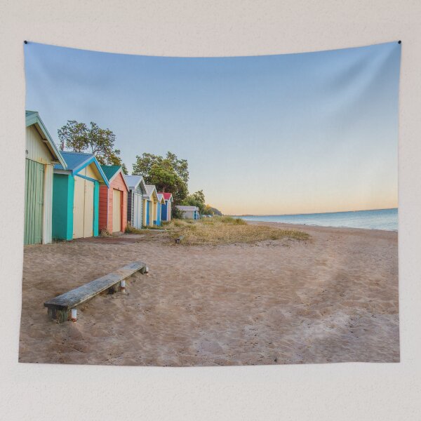 Item preview, Dromana Boat Sheds, Mornington Peninsula, Victoria, Australia designed and sold by Vicki Walsh.