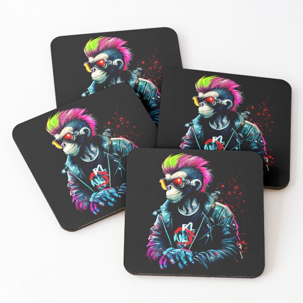 Item preview, Monkey punk designed and sold by They-Call-Me-T.