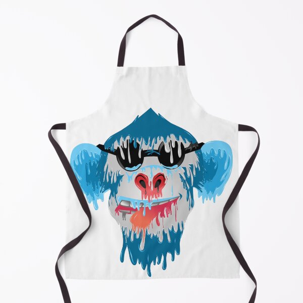Item preview, Blue monkey grime art designed and sold by AmsaOza.