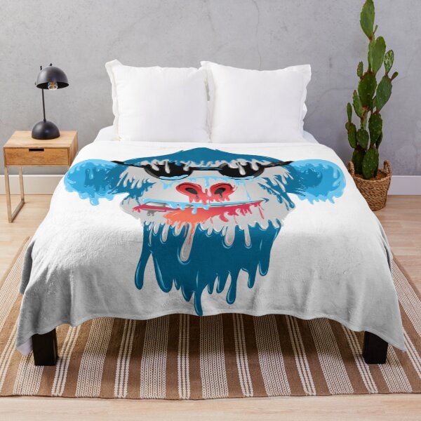 Item preview, Blue monkey grime art designed and sold by AmsaOza.