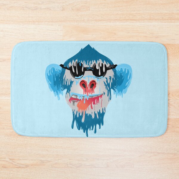 Item preview, Blue monkey grime art designed and sold by AmsaOza.