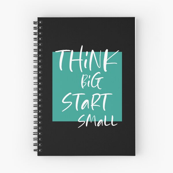 Item preview, Think big Start Small designed and sold by DMJPRINT.