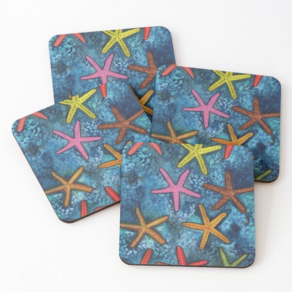 Item preview, Colourful Starfishes  designed and sold by Unchainedxart.