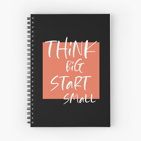 Item preview, Think big Start Small designed and sold by DMJPRINT.