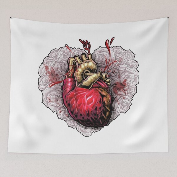 Item preview, Heart Love Flowers designed and sold by ScienceNba.