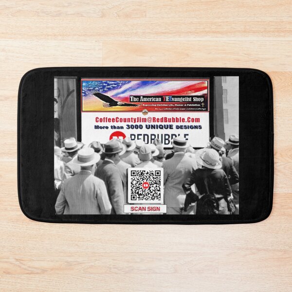 Item preview, RETRO AMERICAN TEEVANGELIST BILLBOARD VINTAGE AD DESIGN designed and sold by THE AMERICAN TEEVANGELIST.