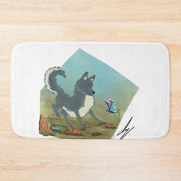 Item preview, Wolfdog and butterfly  designed and sold by ImogenCaptures.