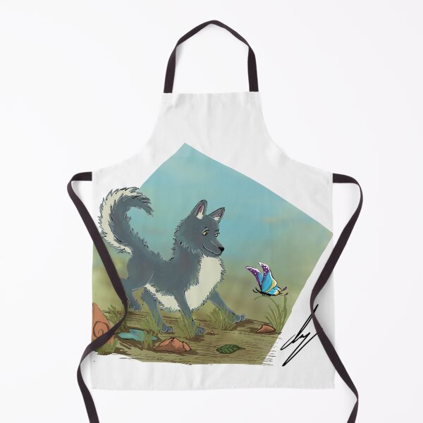 Item preview, Wolfdog and butterfly  designed and sold by ImogenCaptures.
