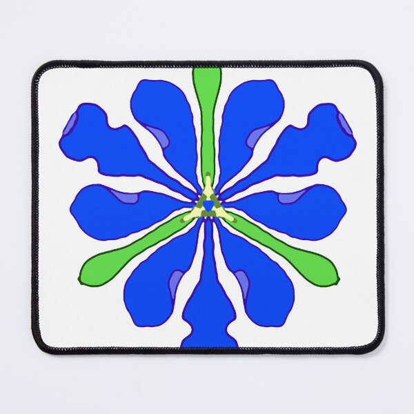 Item preview, Bright Blue Flower designed and sold by Betty Mackey.