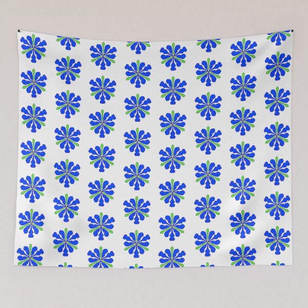 Item preview, Bright Blue Flower designed and sold by Betty Mackey.