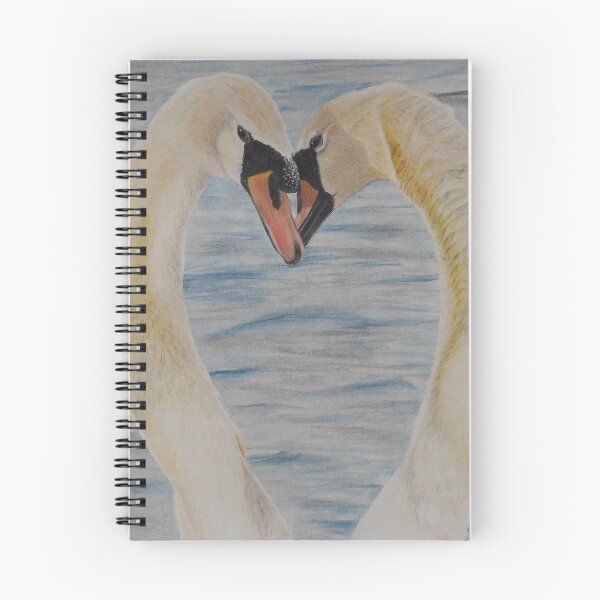 Item preview, Swan loveheart designed and sold by cathyscreations.