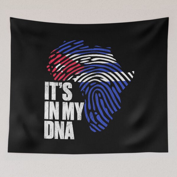 Item preview, Afro-Cuban It's In My DNA Melanin Afro-Latino Latina Cuba designed and sold by QueenOfPrint.
