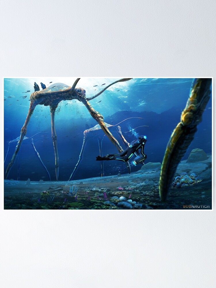 "Subnautica" Poster for Sale by semarinho18 Redbubble