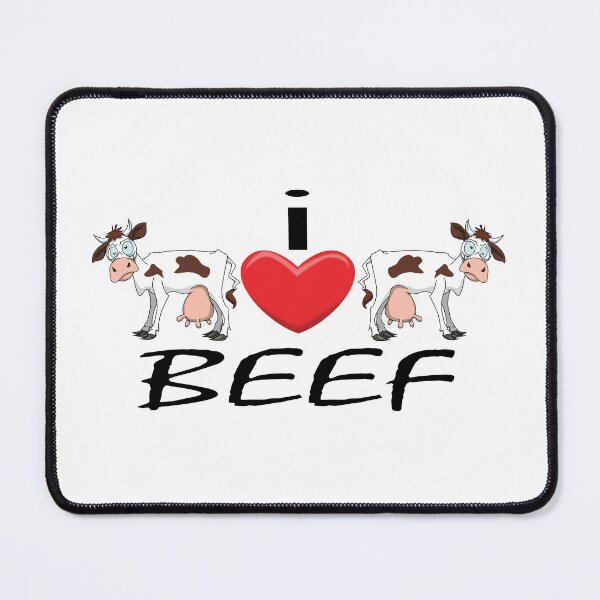 Item preview, I Heart Beef designed and sold by wickedcartoons.