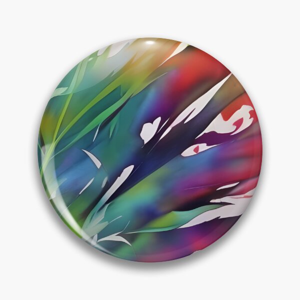 Item preview, Colorful Floral Splash Art designed and sold by Poetic Patterns Studio.