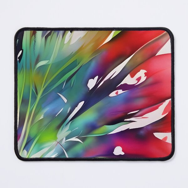 Item preview, Colorful Floral Splash Art designed and sold by Poetic Patterns Studio.