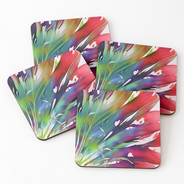 Item preview, Colorful Floral Splash Art designed and sold by Poetic Patterns Studio.