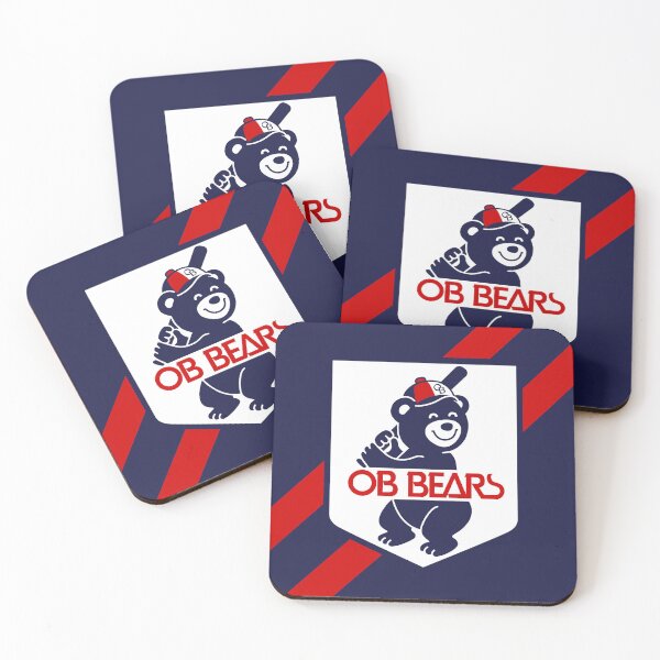 Item preview, RETRO OB BEAR on NAVY designed and sold by SeoulSights.