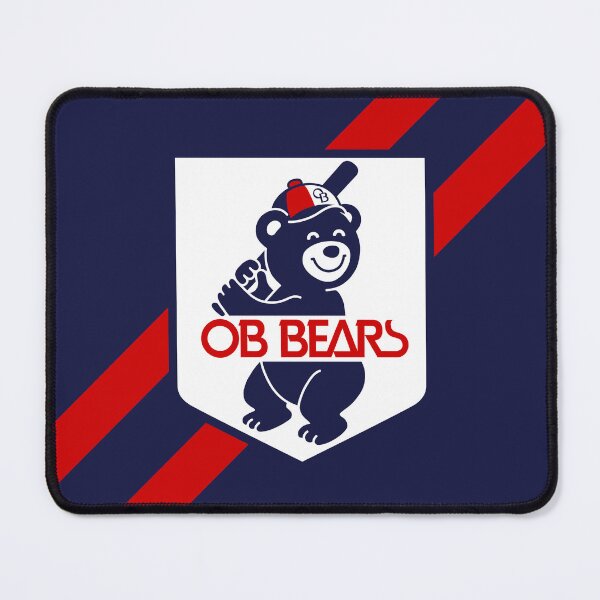 Item preview, RETRO OB BEAR on NAVY designed and sold by SeoulSights.