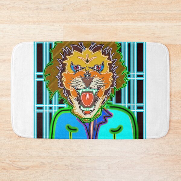 Item preview, Leo man,Neon leon, neon lion, Along  street art, Pop art retro lover. designed and sold by Dodern.