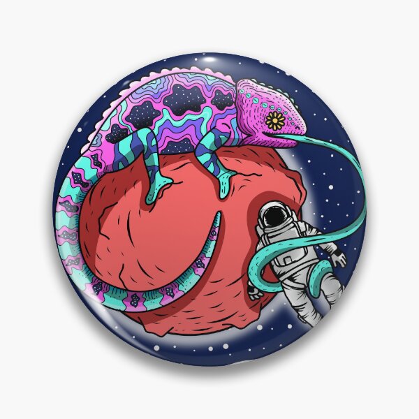 Item preview, The Great Space Flora Chameleon designed and sold by Kiandro S.
