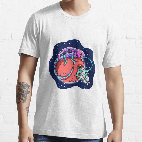 The Great Space Flora Chameleon Essential T-Shirt