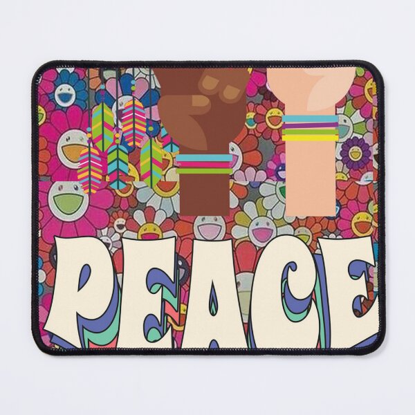 Item preview, Peace and Love Flower  designed and sold by HatzicTshirts.