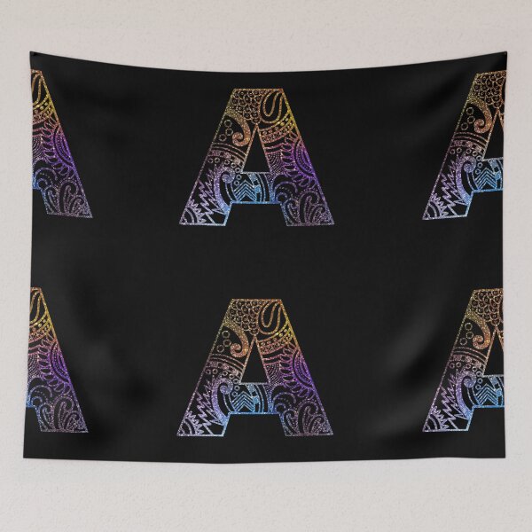 Item preview, Cute Floral Monogram A| Monogram A designed and sold by ModernStyleBoho.