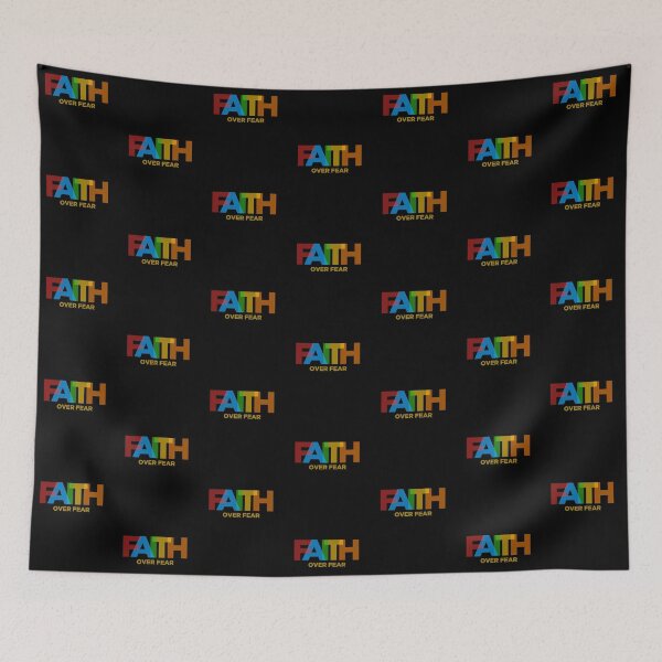 Item preview, Faith Over Fear designed and sold by FanityPrints.