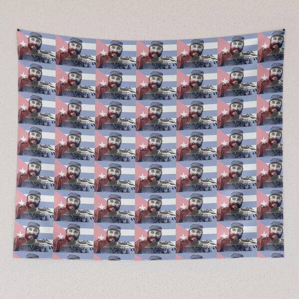Item preview, Fidel Castro, Cuban Flag designed and sold by MoreBeauty.
