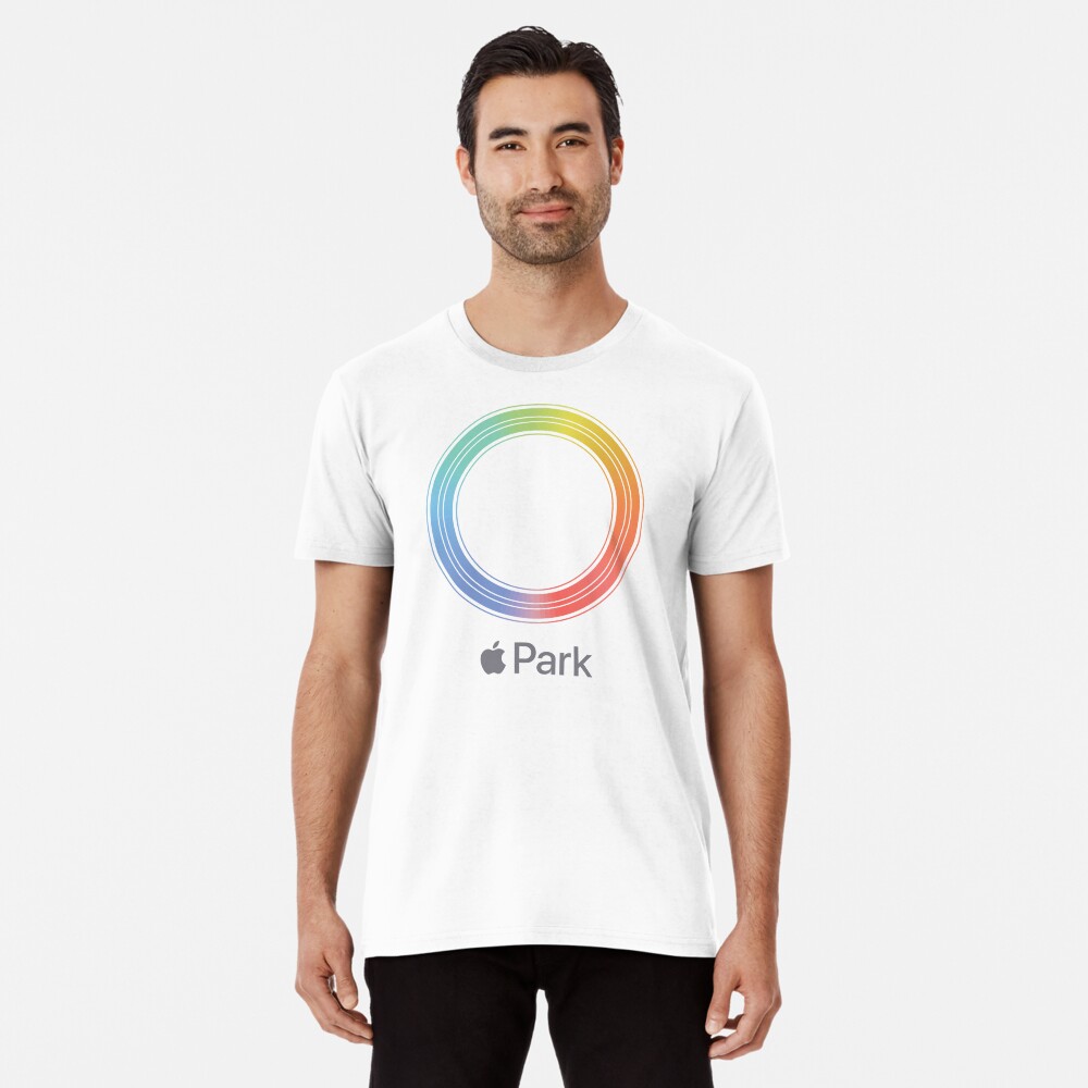 Apple Park Infinity Loop Graphic T-Shirt Adult L Employee