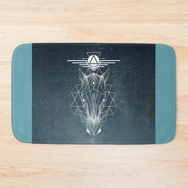 Item preview, White Geometric Mustang designed and sold by FR3DXVII.