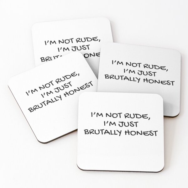 Item preview, I'm not rude  designed and sold by champagnemoment.