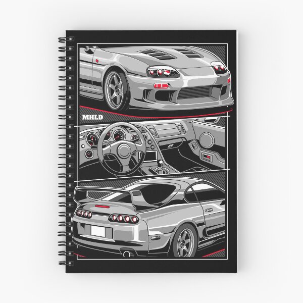 Item preview, Toyota Supra Comic Style Drawing designed and sold by mohalldi.