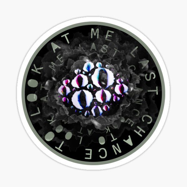 Last Chance To Look At Me! - Eyes from Doors Pin for Sale by