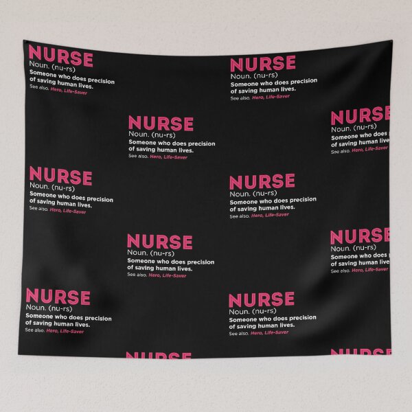 Item preview, Nurse. Someone Who Does Precision of Saving Human Lives designed and sold by FanityPrints.