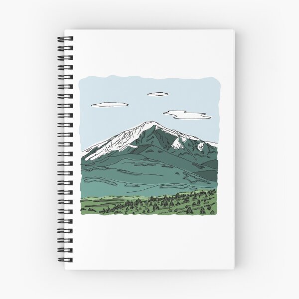 Item preview, Montañas de Colorado designed and sold by CreateWandrlust.