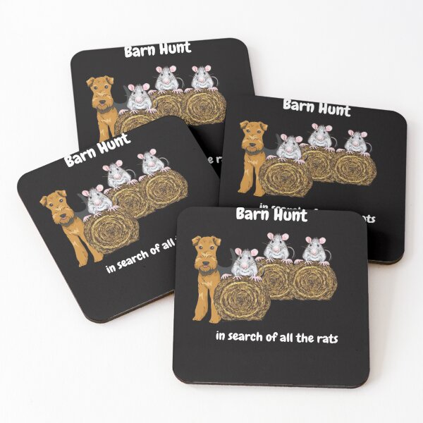 Item preview, Funny Barn Hunt - in search of all the rats with a Welsh Terrier designed and sold by Just4doglovers.