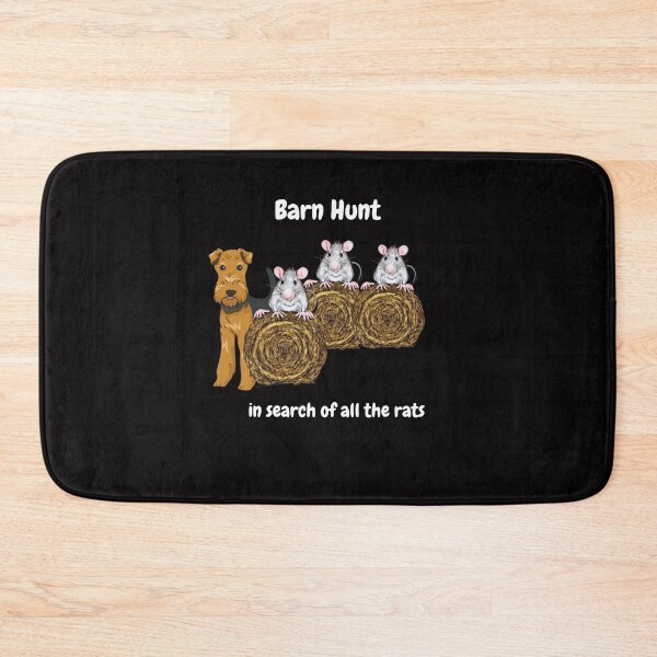 Item preview, Funny Barn Hunt - in search of all the rats with a Welsh Terrier designed and sold by Just4doglovers.