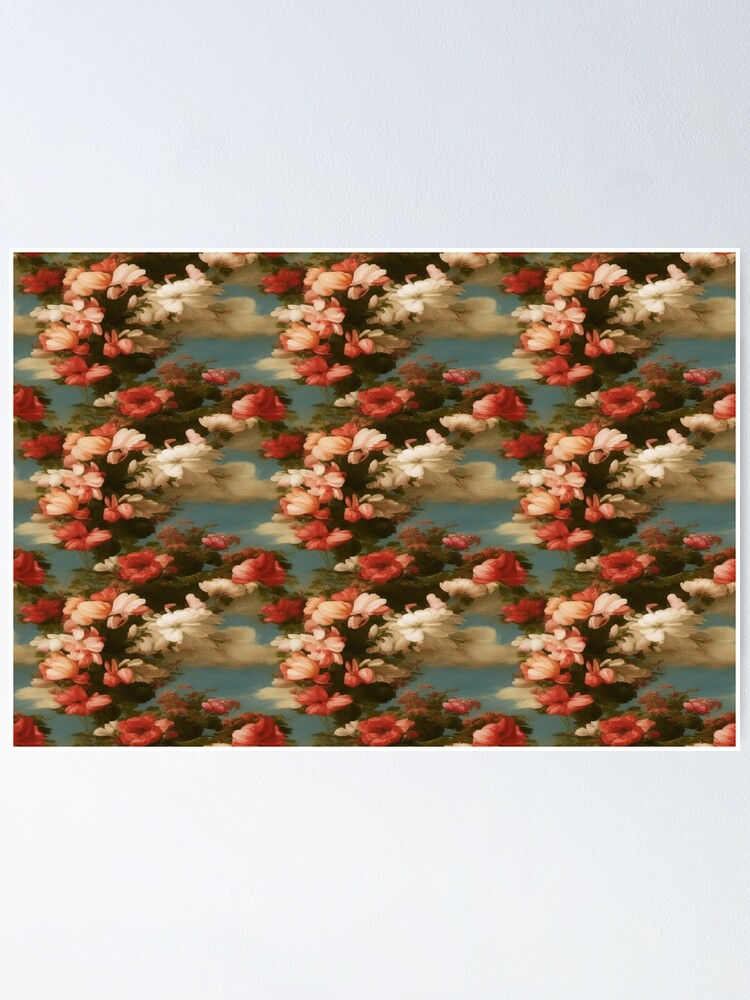 Thumbnail 1 of 3, Poster, Spring Floral Renaissance designed and sold by ArtificialCraft.