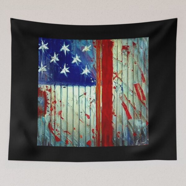 Item preview, Stars and Stripes 11 - American Flag - Scatter cushions and prints.  designed and sold by ScatterHub.