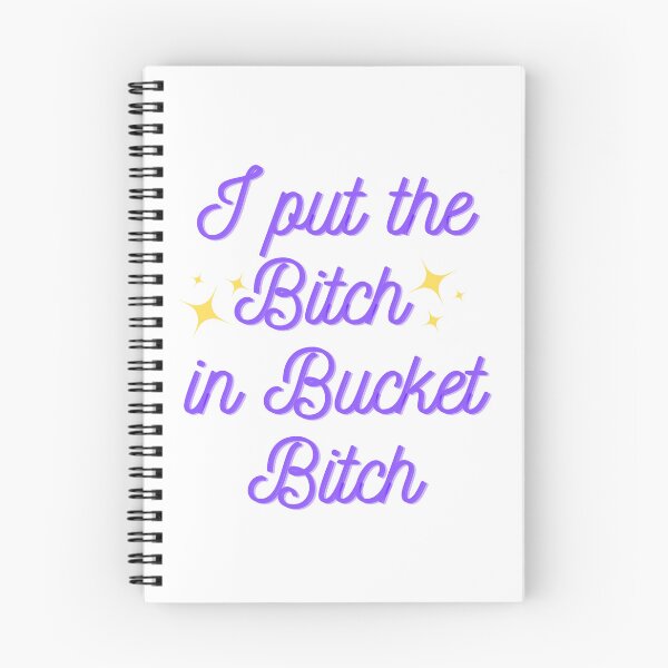 Item preview, Purple I Put The B In Bucket B  designed and sold by ShowDogMom.