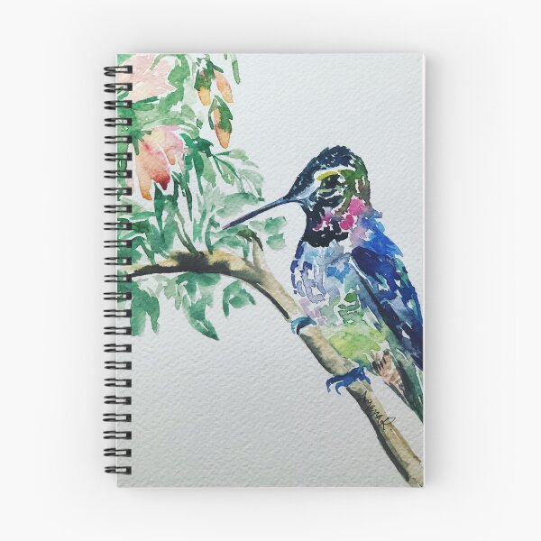 Item preview, Peaceful Hummingbird designed and sold by AnjuPaintings.