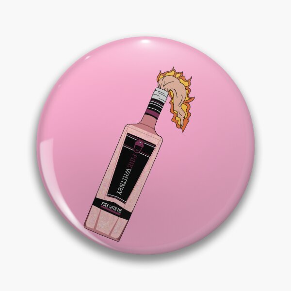 Item preview, Glitter Pink Whitney Molotov designed and sold by unicornzofdeath.