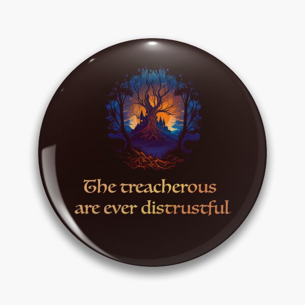Item preview, The treacherous are ever distrustful designed and sold by KittyCat08.