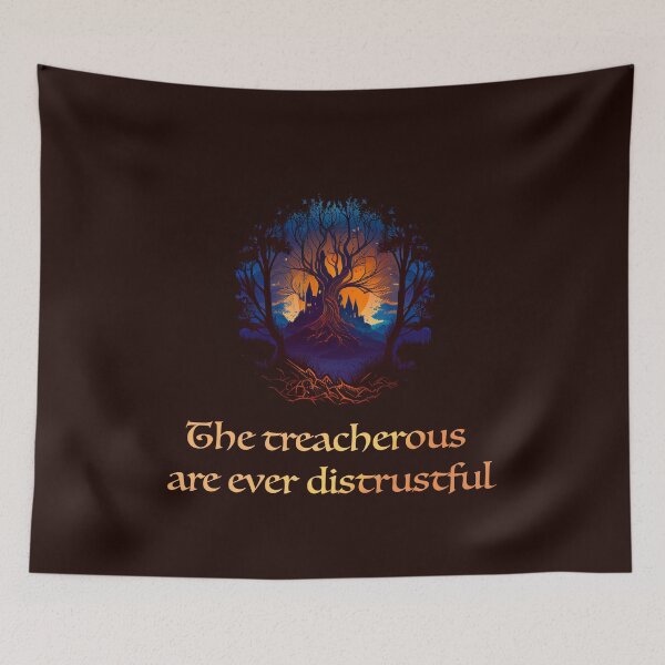 Item preview, The treacherous are ever distrustful designed and sold by KittyCat08.
